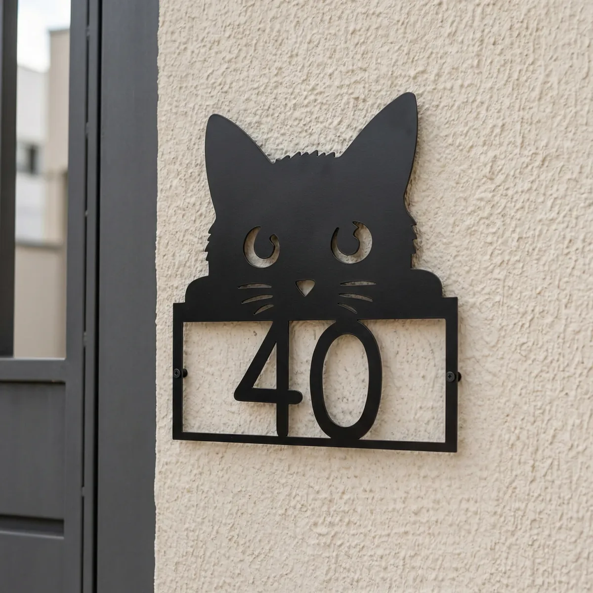 Modelo Gato em aço — MadeBlack